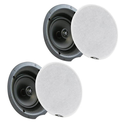 Pyle Audio 8 Inch 400 Watt Bluetooth Ceiling Wall Speaker System (8 Speakers) - VMInnovations