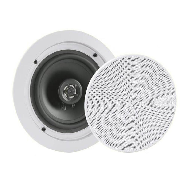Pyle Audio 6.5" 2 Way 200W Bluetooth Ceiling Wall Speakers, Pair (For Parts)