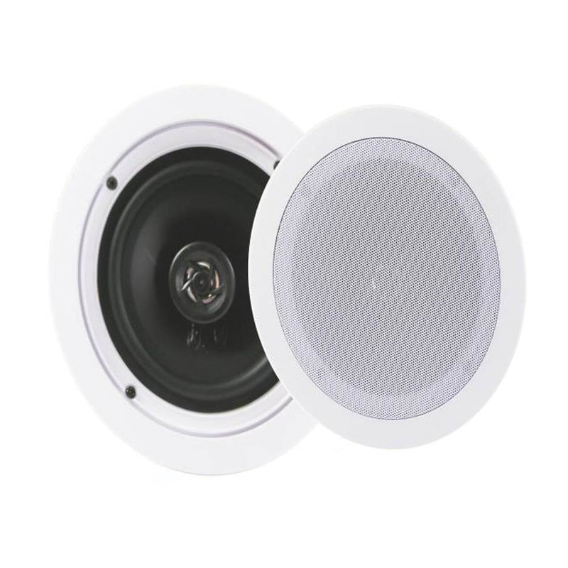 Pyle Audio 5.25 Inch 2 Way 150 Watt Home Ceiling Wall Speaker System (2 Pack)