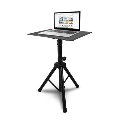 Pyle PLPTS4 Pro Universal Adjustable Laptop Computer Studio DJ Mount Stand