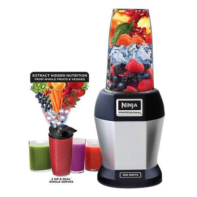 Nutri Ninja BL456 900W Professional Blender with Cups (Refurbished) (Open Box)