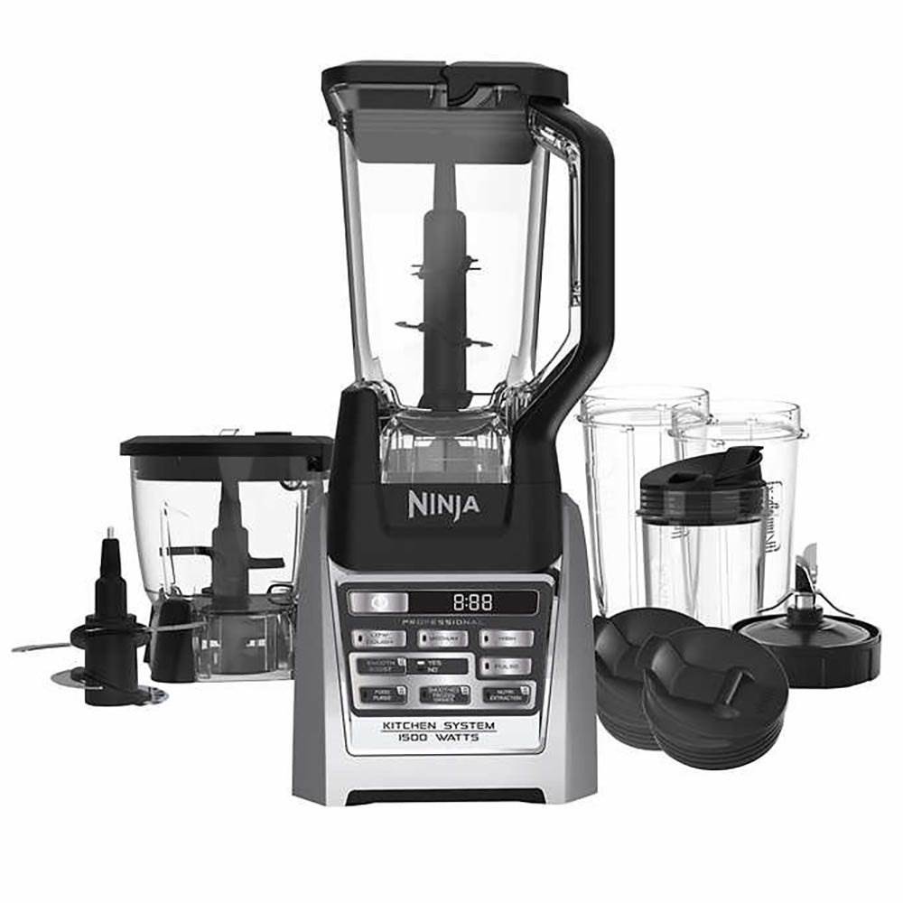 Ninja Auto-iQ Total Boost Kitchen Nutri Blender System (Refurbished) (For Parts)