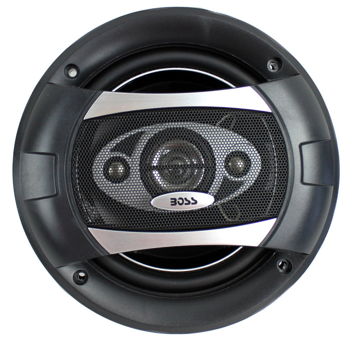 2) NEW BOSS AUDIO 6.5" 4-Way 400W Car Coaxial Speakers Stereo (Refurbished)