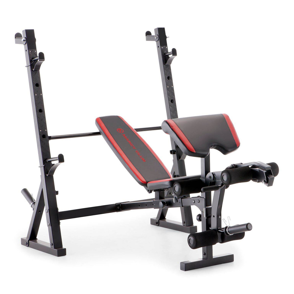 Marcy Home Gym Workout Fitness Exercise Deluxe Olympic Weight Lifting Bench