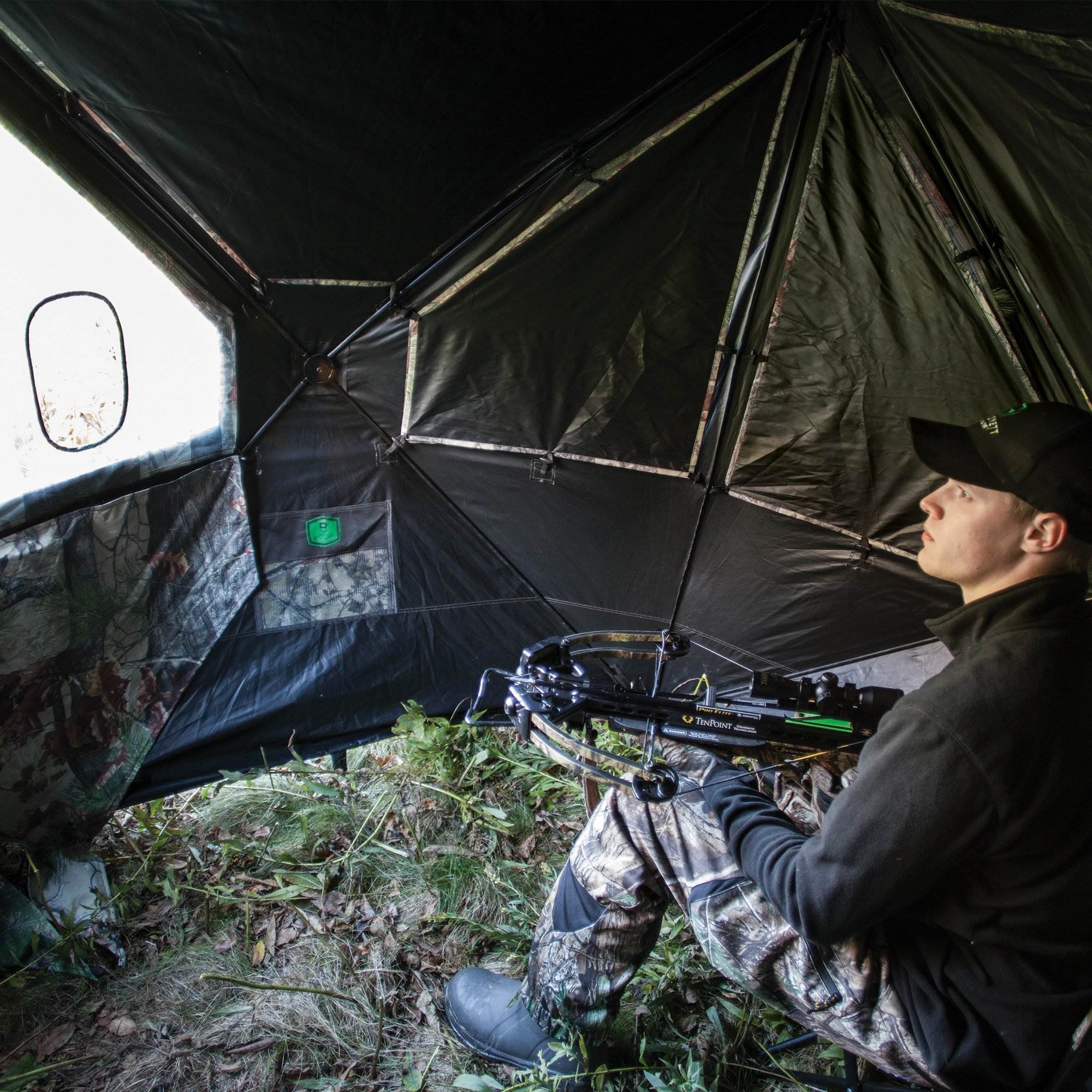 Barronett Blinds Big Cat 350 Pop-Up Hunting Blind Tent, Backwoods (For Parts)