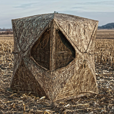 Barronett Blinds Big Mike Backwoods Ground Deer Hunting Blind, Camo (Open Box)