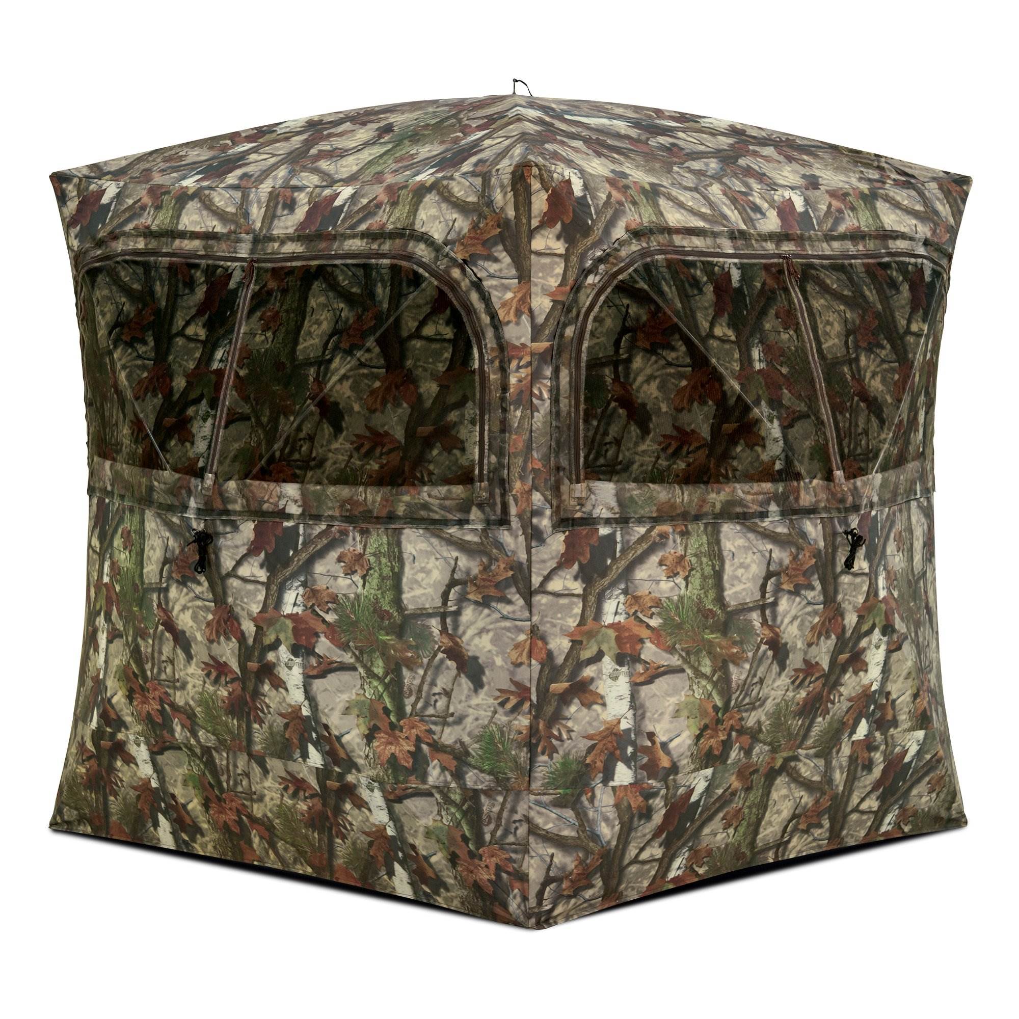Barronett Grounder 350 Bloodtrail Camo Pop Up Ground Hunting Blind (Open Box)