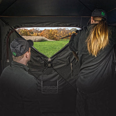 Barronett Grounder 350 Bloodtrail Camo Pop Up Ground Hunting Blind (Open Box)