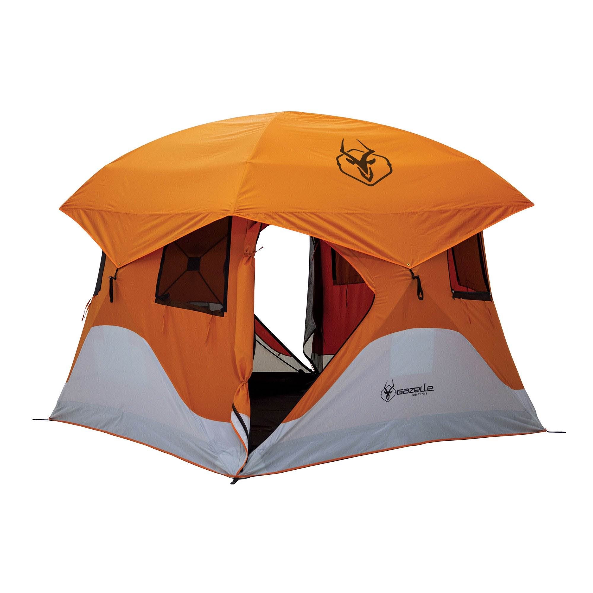 Gazelle T4 94" x 94" 4-Person Camping Tent with Removable Floor & Fly (Open Box) - VMInnovations