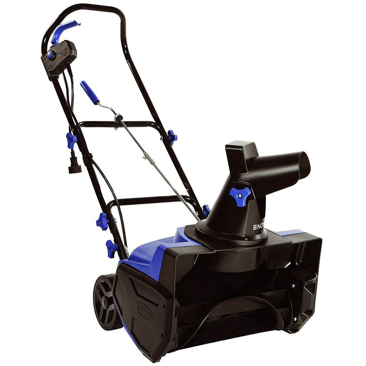 Snow Joe Electric Snow Blower, Push Snow Thrower, Blue (Used)