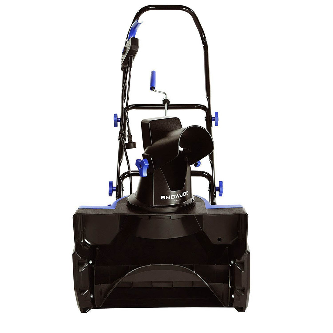 Snow Joe Snow Blower, Snow Thrower for Driveway Snow Removal, Blue (For Parts)