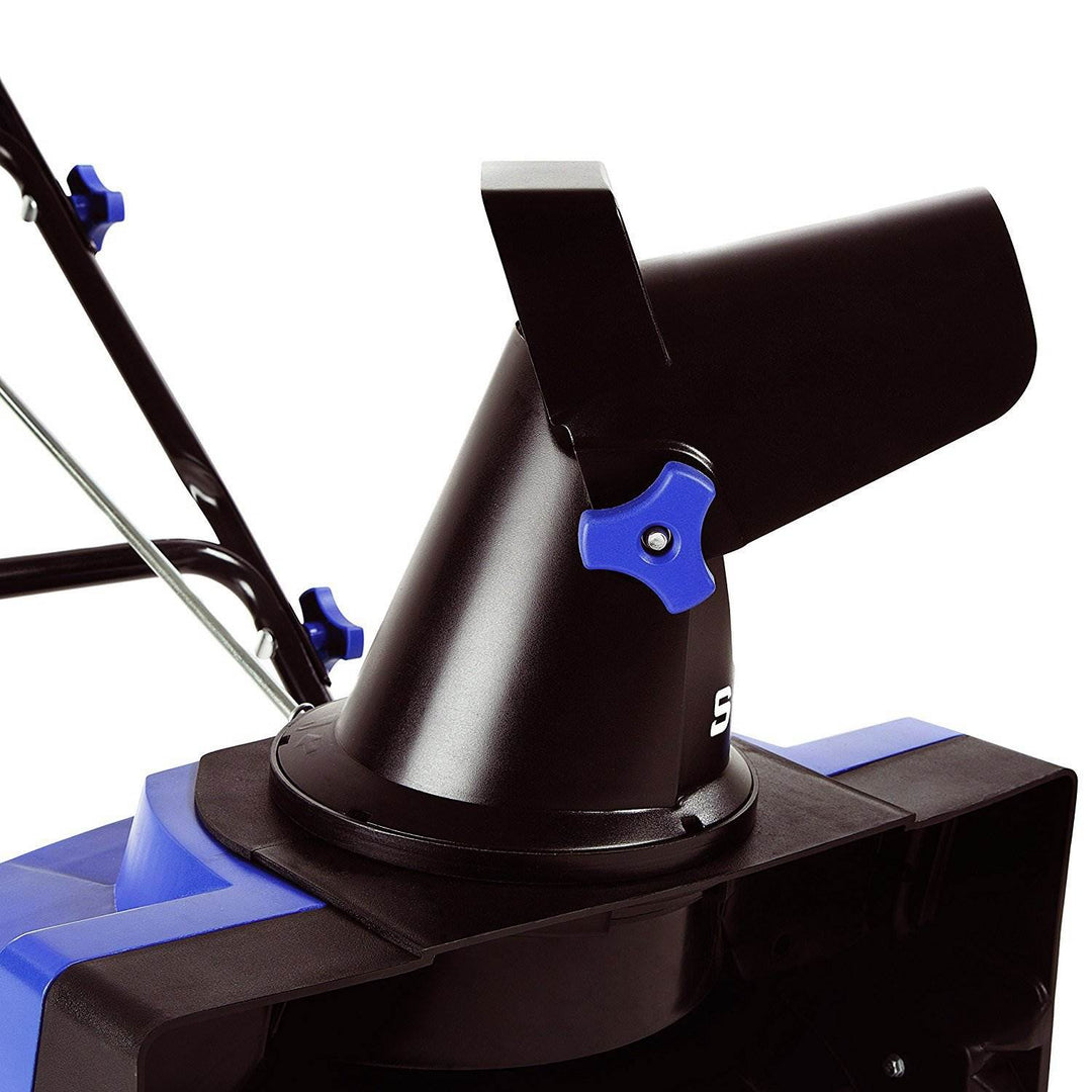 Snow Joe Snow Blower, Snow Thrower for Driveway Snow Removal, Blue (For Parts) - VMInnovations