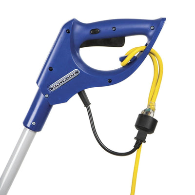 Snow Joe Corded Electric Snow Shovel, 10 Amp Powered Snow Thrower with Headlight and 11" Clearing Path for Decks, Steps, Patios and Sidewalks, 324E - VMInnovations