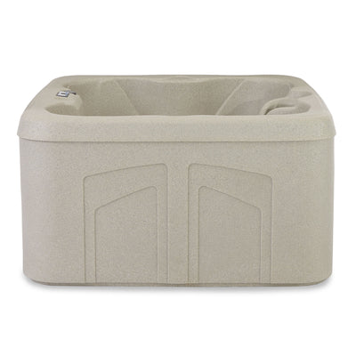 Lifesmart Spas Simplicity 4-Person Plug & Play Hot Tub Spa with Cover & Steps