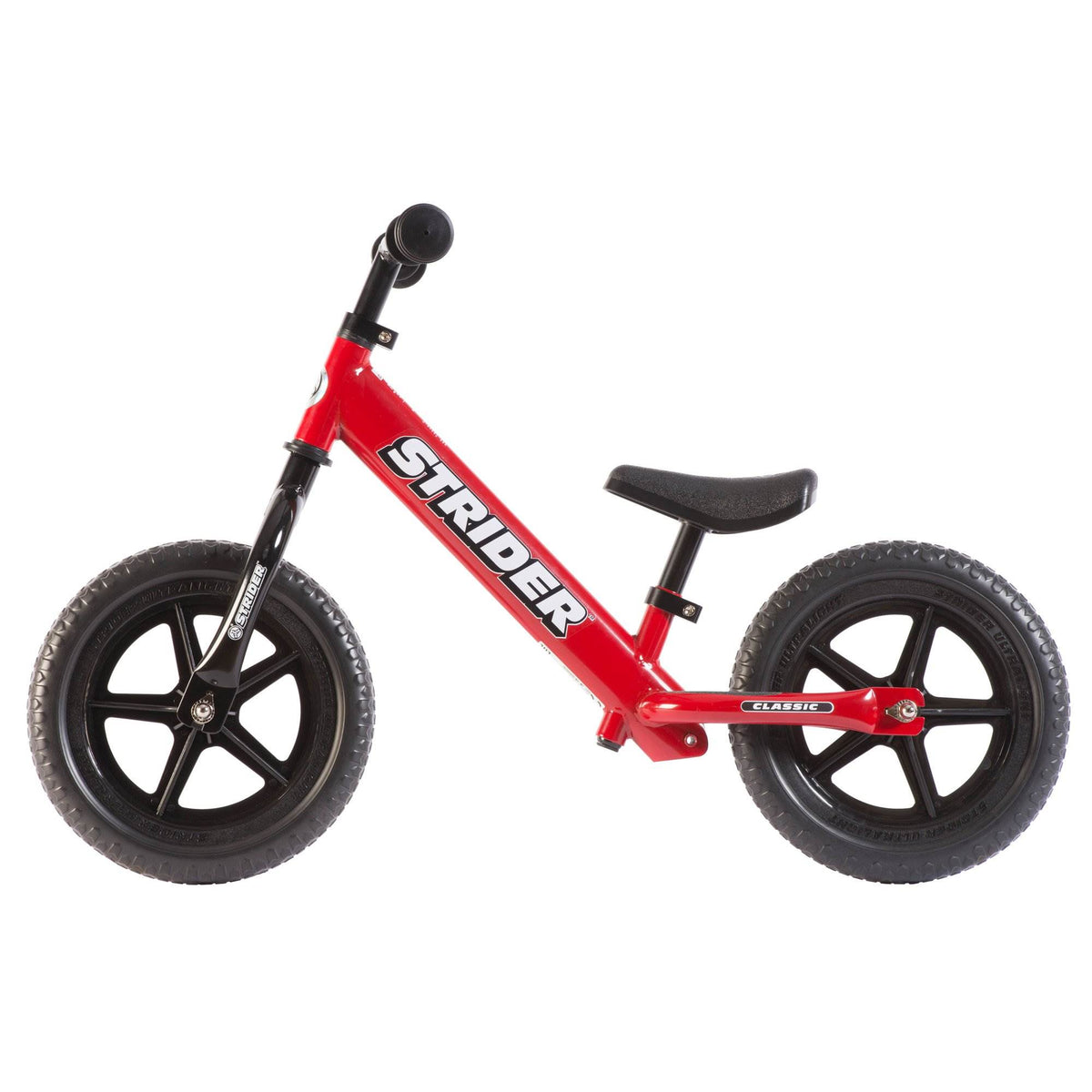 Strider 12 Classic Entry Balance Bike for Toddlers 18-36 Months, Red (Open Box)
