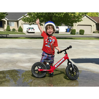 Strider 12 Classic Entry Balance Bike for Toddlers 18-36 Months, Red (Open Box)