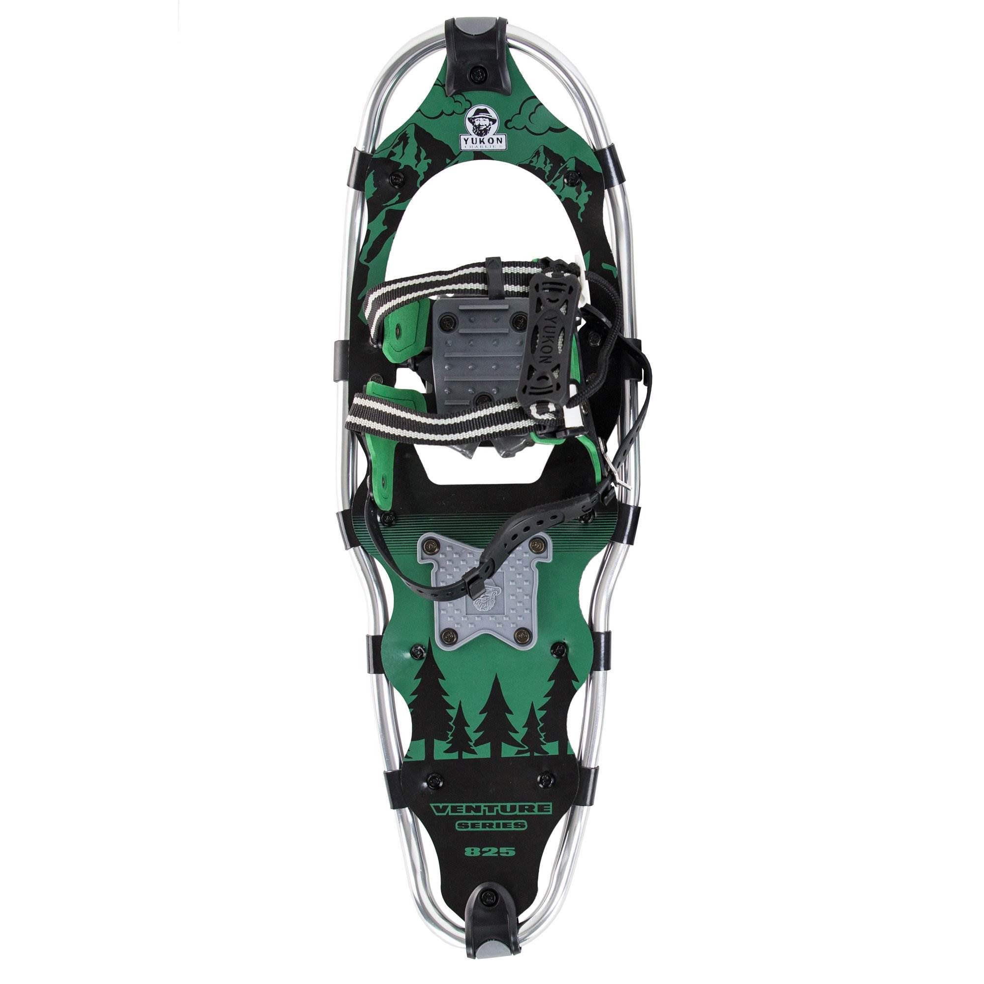 Yukon Charlie's 8x25 Inch Men's Snowshoe Kit with Aluminum Poles & Bag (Used) - VMInnovations