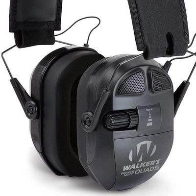 Walker's Electronic Ultimate Power Hearing Ear Muff Quad (Certified Refurbished)