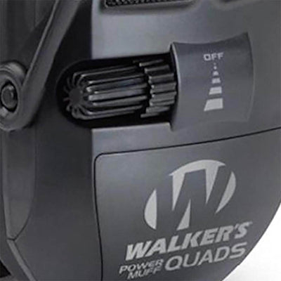 Walker's Electronic Ultimate Power Hearing Ear Muff Quad (Certified Refurbished)