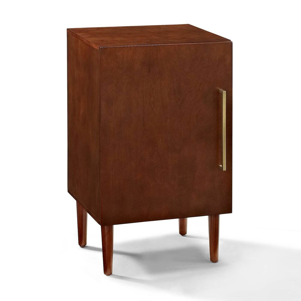 Crosley Mid Century Everett Record Player Turntable Storage Cabinet (Open Box)