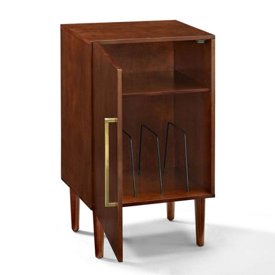 Crosley Mid Century Everett Record Player Turntable Storage Cabinet (Open Box)