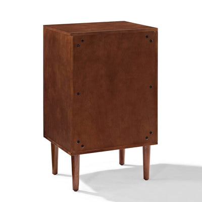 Crosley Mid Century Everett Record Player Turntable Storage Cabinet (Open Box)