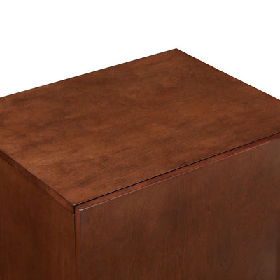 Crosley Mid Century Everett Record Player Turntable Storage Cabinet (Open Box)