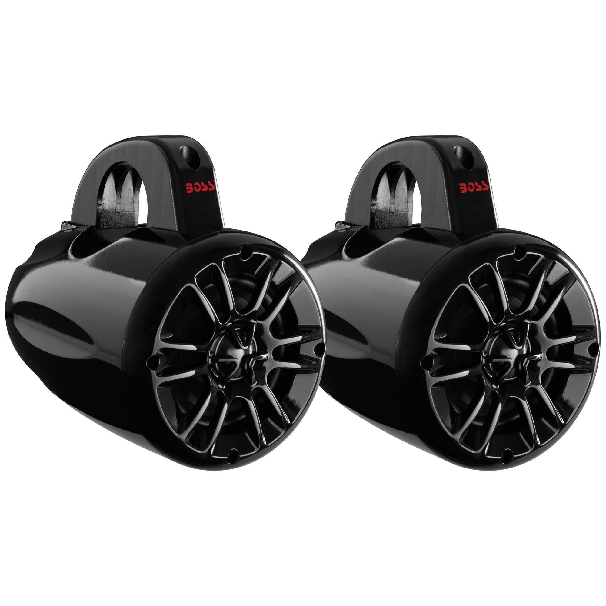 Boss Audio MRWT40 4" 400W 2-Way Weatherproof Marine Waketower Speakers, Pair - VMInnovations