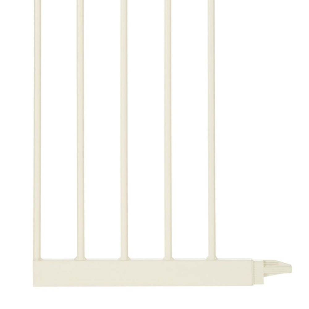 North States Toddleroo Wide Portico Arch Safety Baby Gate Extension, Ivory