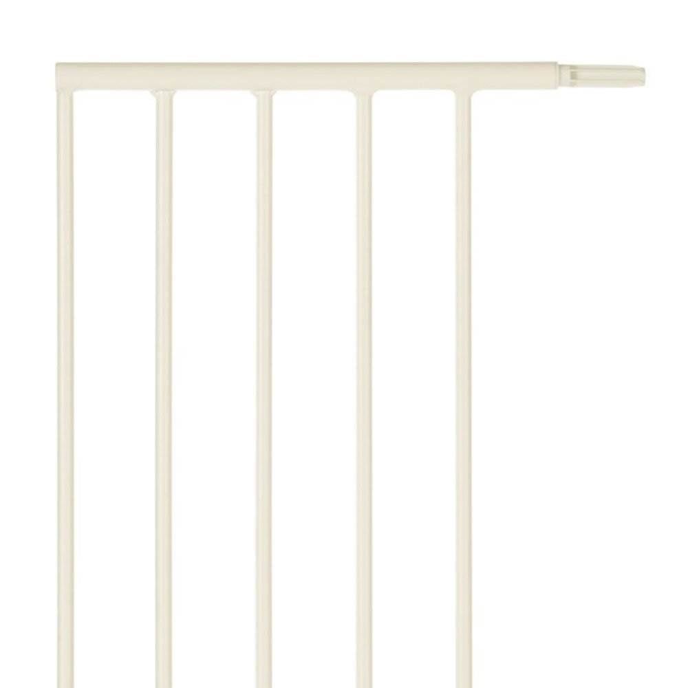 North States Toddleroo Wide Portico Arch Safety Baby Gate Extension, Ivory
