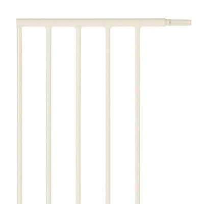 North States Toddleroo Wide Portico Arch Safety Baby Gate Extension, Ivory