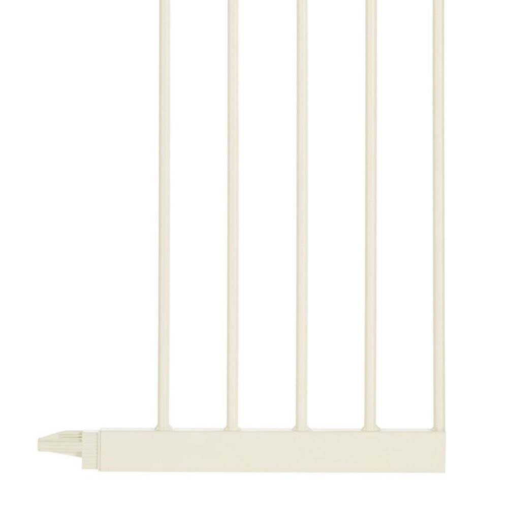 North States Toddleroo Wide Portico Arch Safety Baby Gate Extension, Ivory