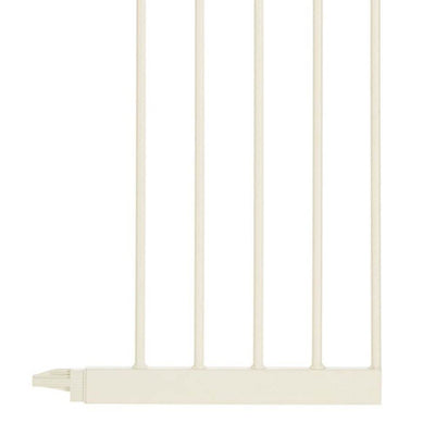 North States Toddleroo Wide Portico Arch Safety Baby Gate Extension, Ivory