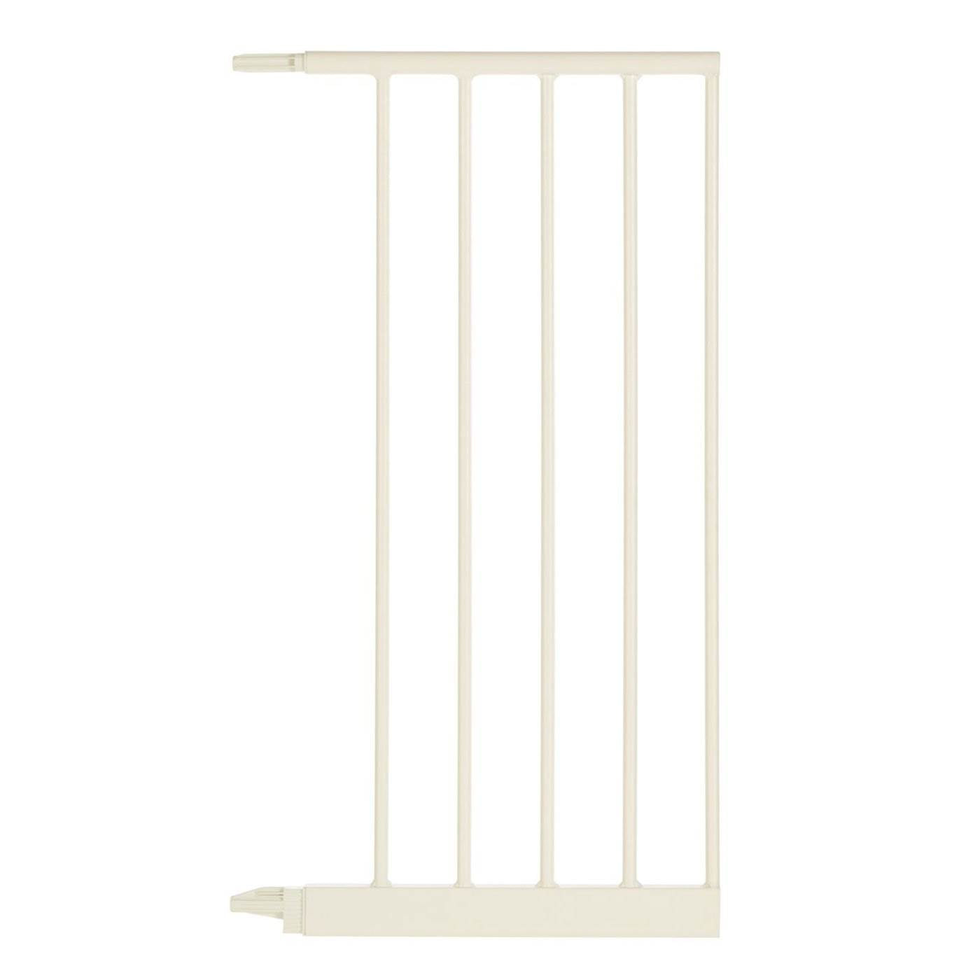 North States Toddleroo Wide Portico Arch Safety Baby Gate Extension, Ivory