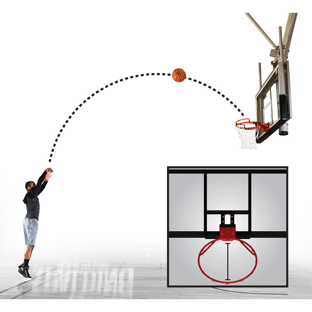 Spalding Shot Arc 50 Degree Basketball Training Aid for Indoor or Outdoor Use