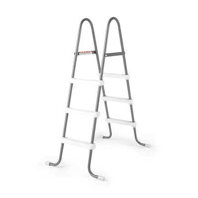 Intex Steel Frame Above Ground Pool Ladder for 42" Height (Open Box) (2 Pack)