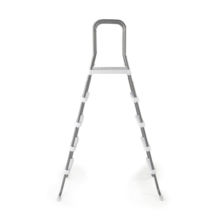 Intex 28067E Steel Frame 52" Entry Step Ladder for Above Ground Swimming Pools