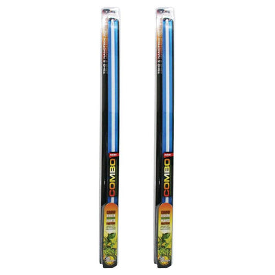 SunBlaster 54W 6400K 4' Grow Light Ballast with NanoTech Reflector, 2 Pack - VMInnovations