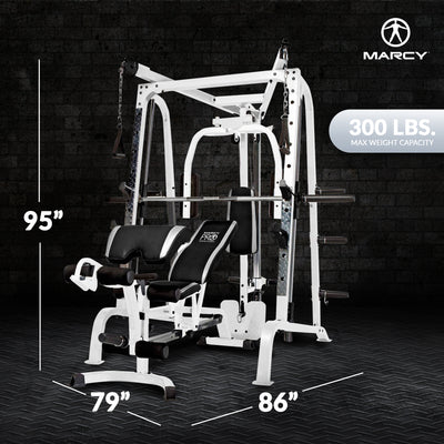 Marcy Diamond Smith Cage Workout Machine Total Body Home Gym System (Open Box)