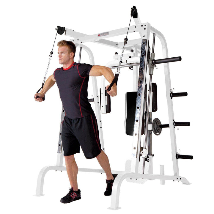 Marcy Pro Smith Cage Workout Total Body Training Home Gym System (For Parts)