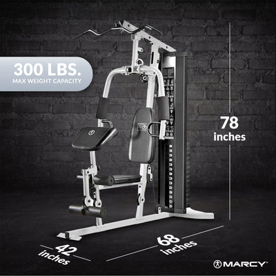 Marcy Dual-Functioning Upper Lower Body Fitness Workout 150-Pound (Open Box)
