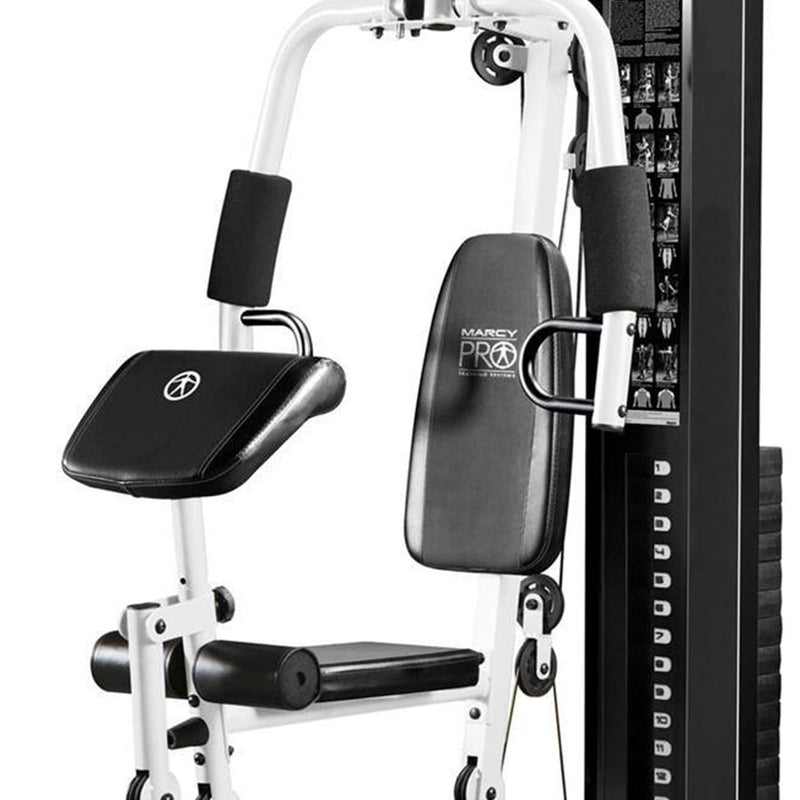 Marcy Dual-Functioning Upper Lower Body Fitness Workout 150-Pound Stack Home Gym