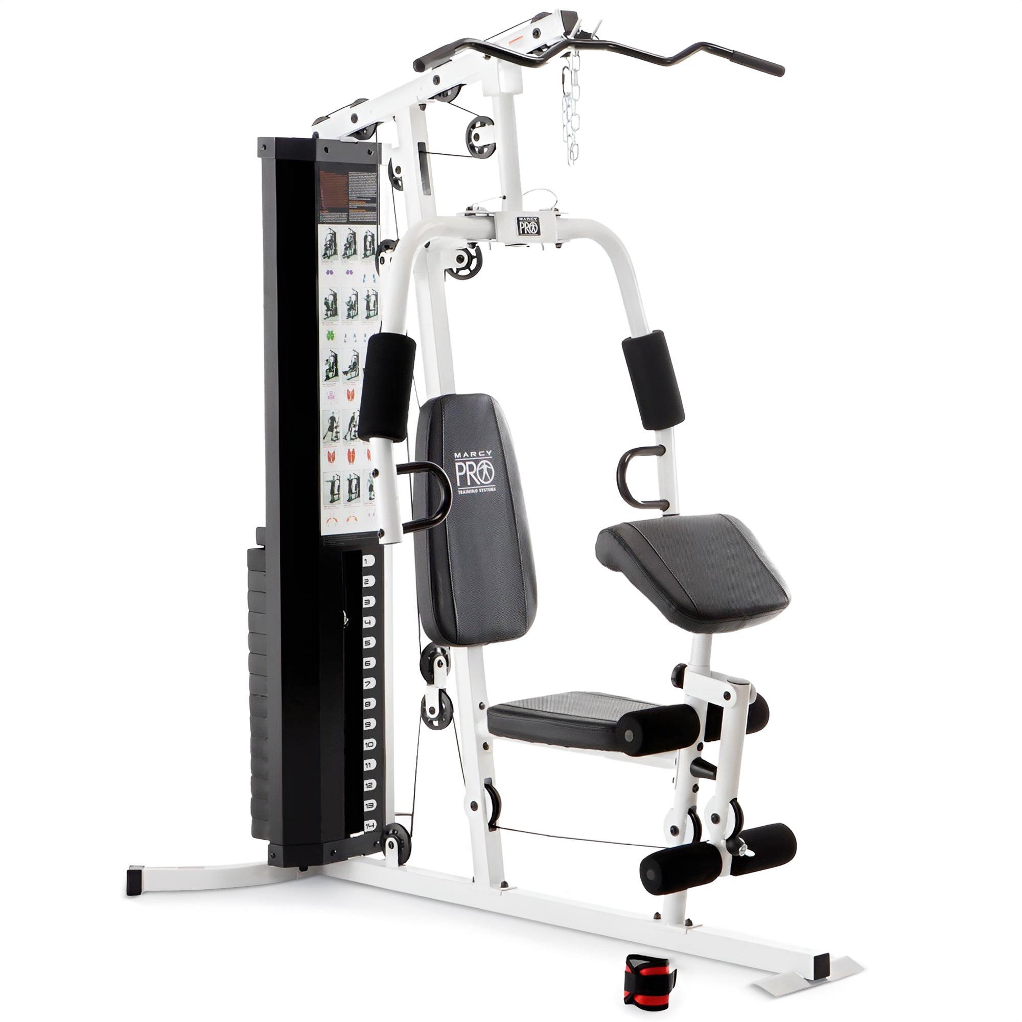 Marcy Dual-Functioning Upper Lower Body Fitness Workout 150-Pound Stack Home Gym
