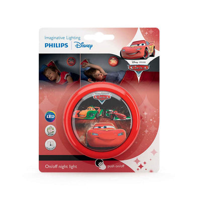 Philips Disney Pixar Cars McQueen Battery Powered LED Push Touch Night Light
