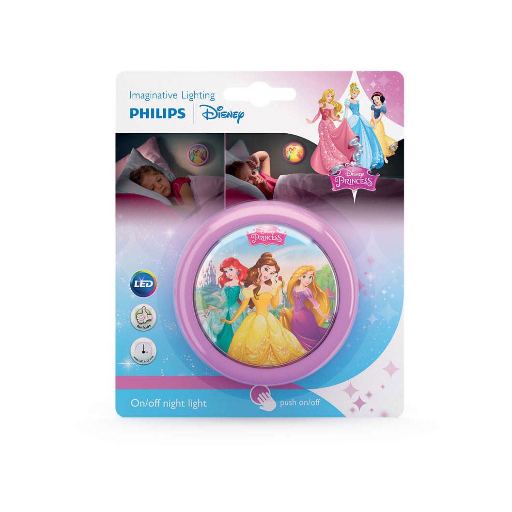 Philips Disney Princess Night Light (2 Pack) with Philips Disney Princess Lamp