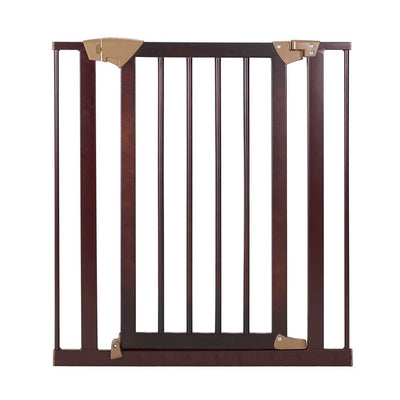 Baby Trend Pressure Fit Hard Wood & Metal Baby and Pet Easy Lock Safety Gate