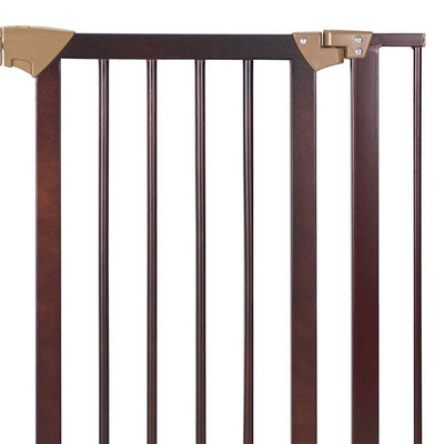 Baby Trend Pressure Fit Hard Wood & Metal Baby and Pet Easy Lock Safety Gate