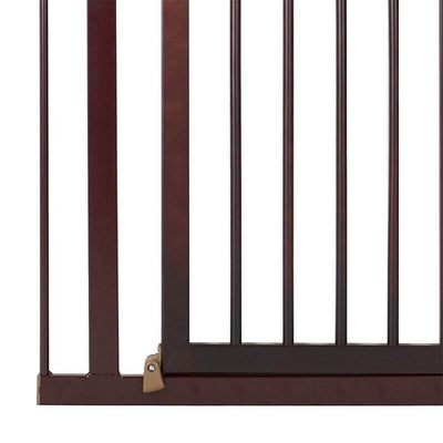 Baby Trend Pressure Fit Hard Wood & Metal Baby and Pet Easy Lock Safety Gate