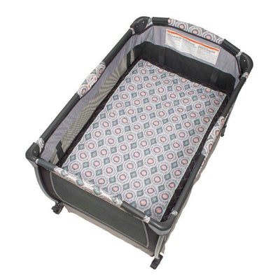 Baby Trend Deluxe Crib Playpen Haven Portable Deluxe Nursery Center, Artisan