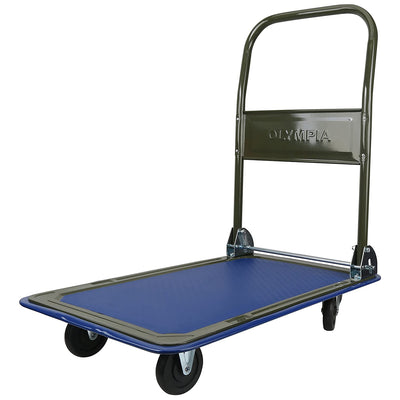 Olympia Tools 85-180 300 Pound Capacity Folding Utility Rolling Cart (Open Box)